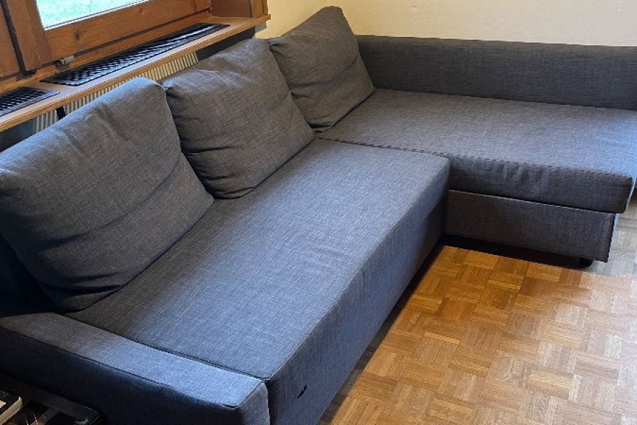 Ikea Grau Ecksofa und Schlafcouch - Bild 3