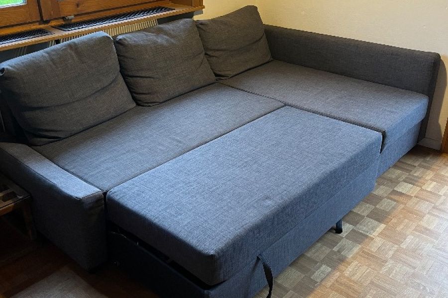 Ikea Grau Ecksofa und Schlafcouch - Bild 4
