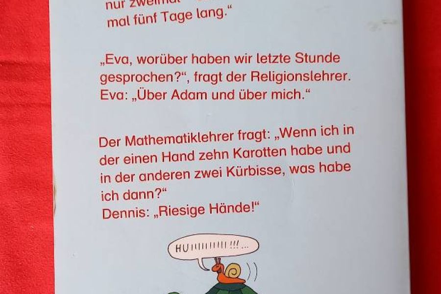Taschenbuch: neue Witze für die Schultasche - Bild 2