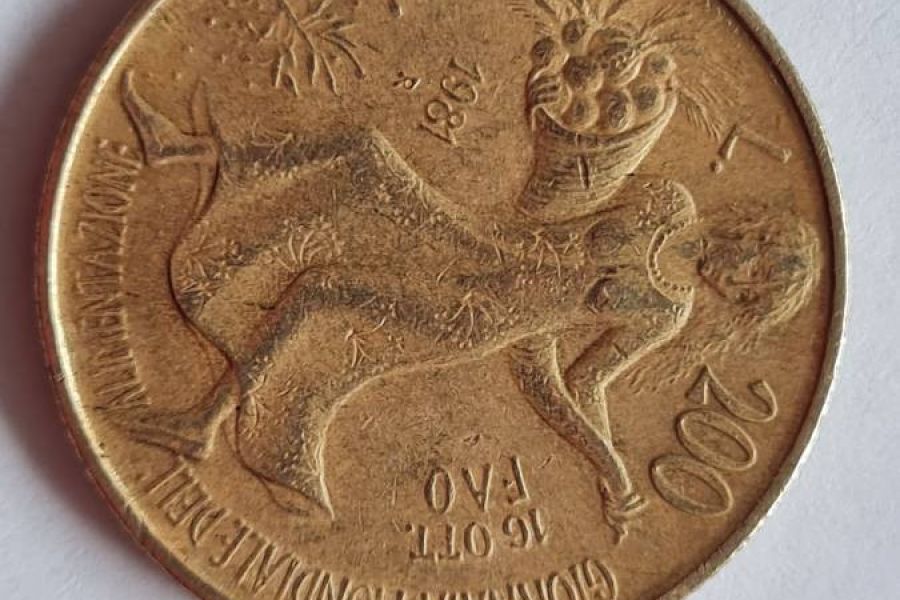 200 Lire Münze Jg. 1981 - Bild 1