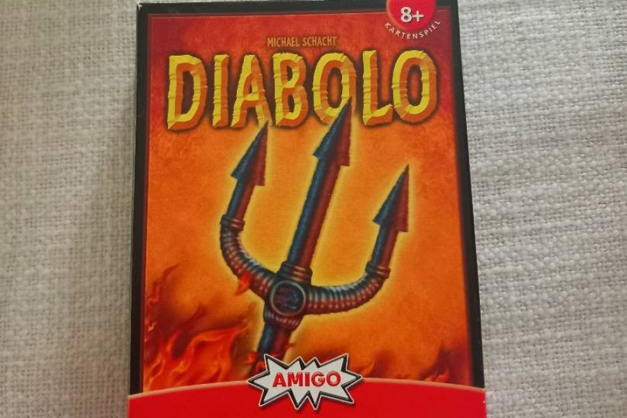 Kartenspiel Diabolo zu verkaufen – nur einmal gespielt, top Zustand - Bild 1