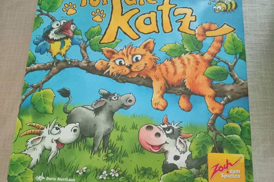 Spiel Für die Katz zu verkaufen – nur einmal gespielt, top Zustand - Bild 1