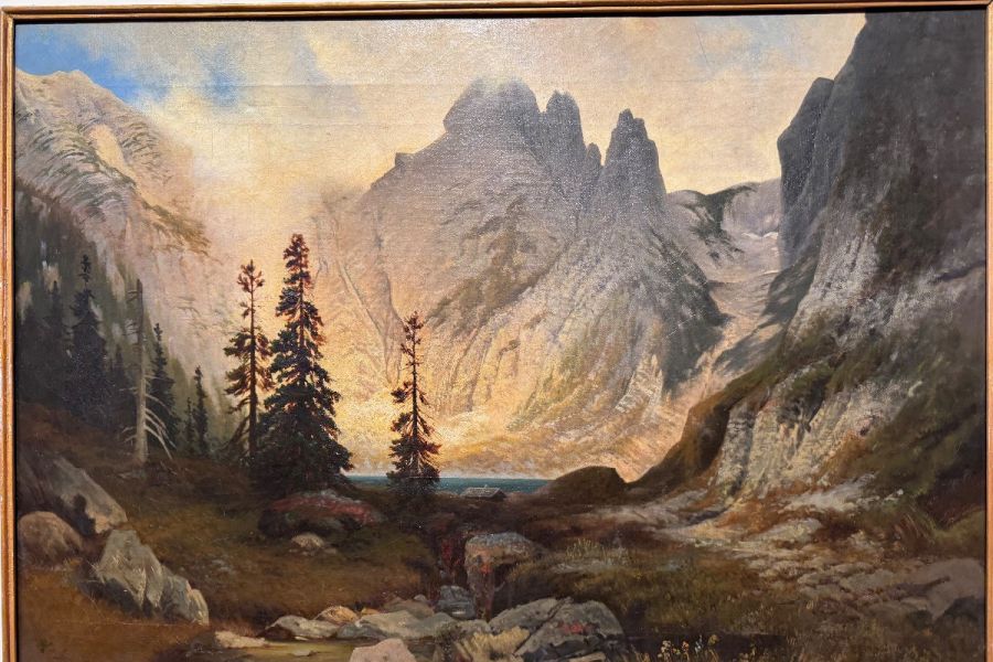 Ölgemälde  auf Leinwand ,,Karl schmid,, - Bild 4