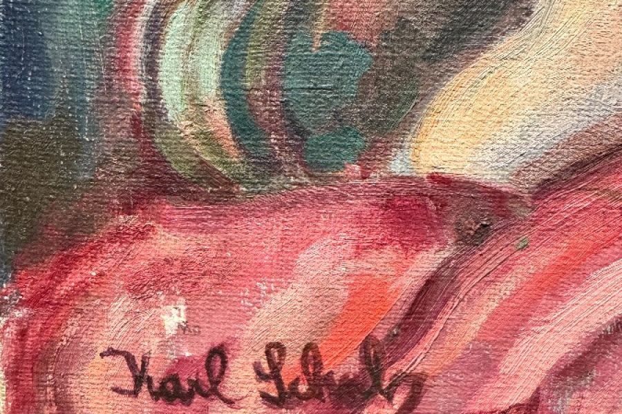 Ölgemälde ,,Karl Schulz,, - Bild 1