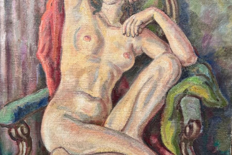 Ölgemälde ,,Karl Schulz,, - Bild 2