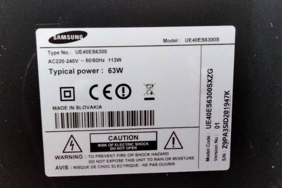 Samsung Fernseher 40 Zoll mit Fernbedienung - Bild 2