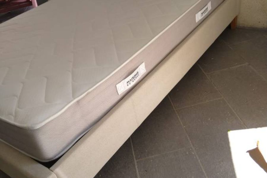 Bett Maison du Monde, Leinenstoff - Bild 2