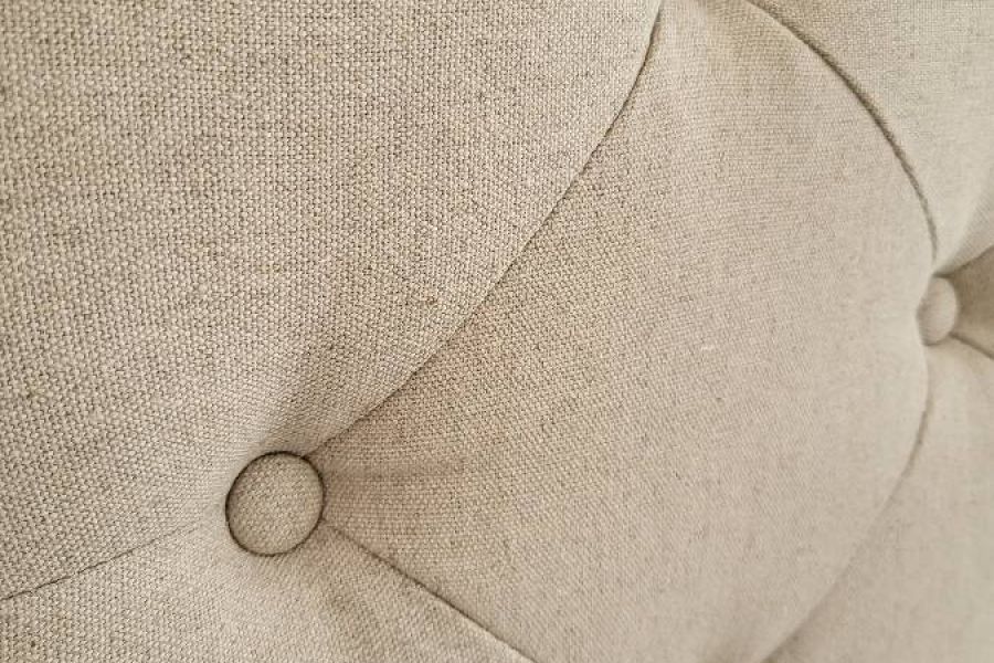 Bett Maison du Monde, Leinenstoff - Bild 3