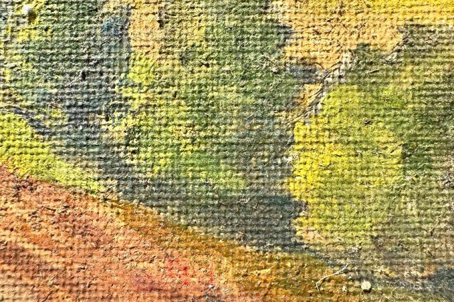 Altes Ölbild ,,Salurn,, - Bild 1