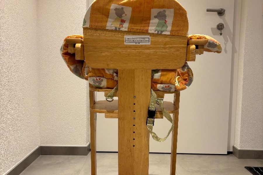 Kindersitz aus Massivholz - Bild 3
