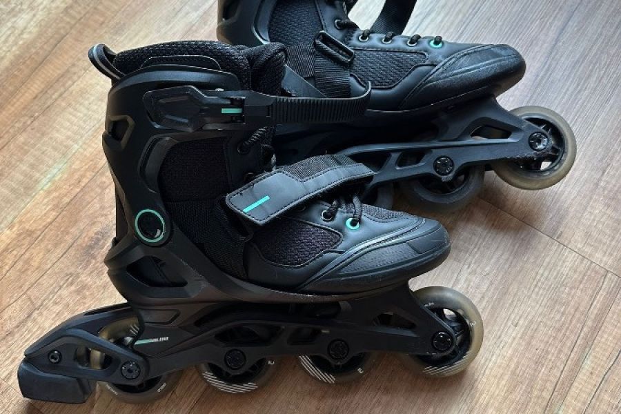 ⛸ Inline Skates EU 37 – Nero – Come Nuovi + Protezioni! - Bild 3
