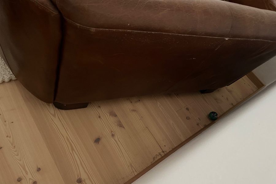 Leder Sofa (Kunstleder) - Bild 3