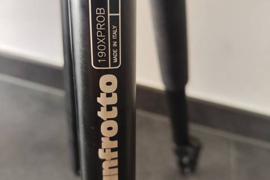 Profi-Fotostativ Manfrotto 190XPROB mit 804RC2 - Bild 3