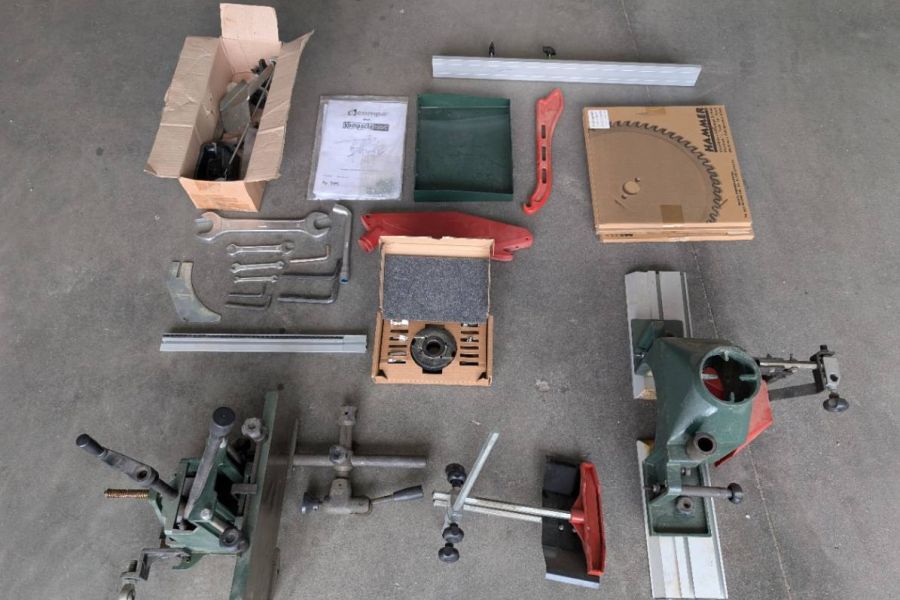 Kombinierte Tischlermaschine Kreissäge/Fräse/Hobel - Bild 3