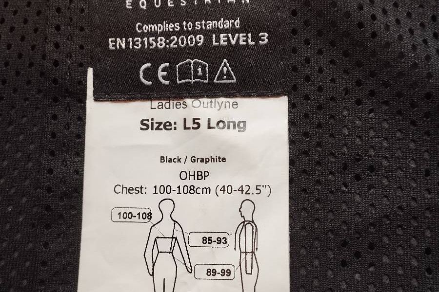 Sicherheitsweste Reitweste  Airowear Neuzustand! - Bild 2