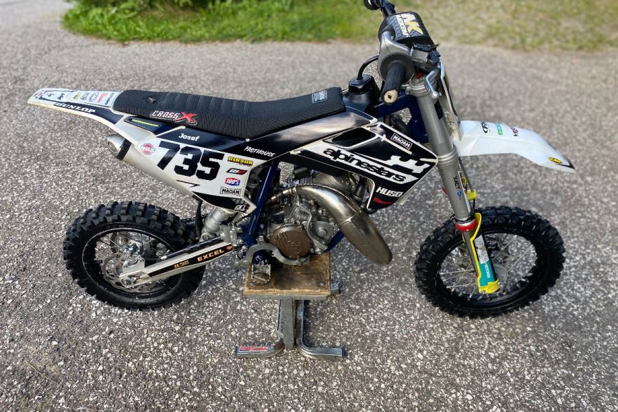 Motocross für Kinder Husqvarna Tc 50 - Bild 2