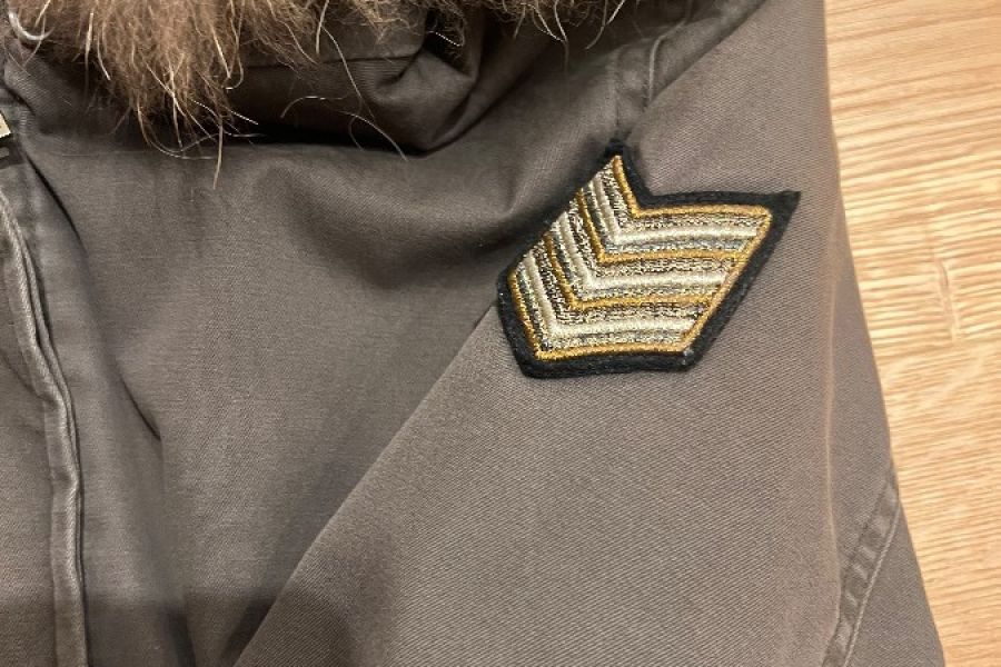 KOCCA Jacke grün mit Pelz - Größe M (wie S) - Bild 2