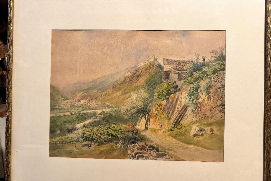 Aquarell. A.Gabl. Klausen 1888 - Bild 2