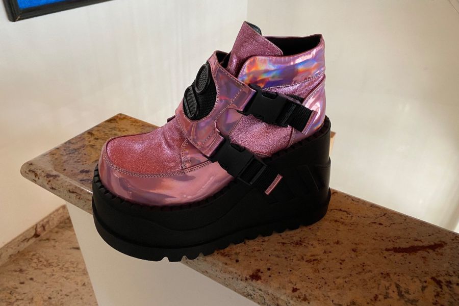 Gothikschuhe von Demonia Gr. 39 - Bild 2