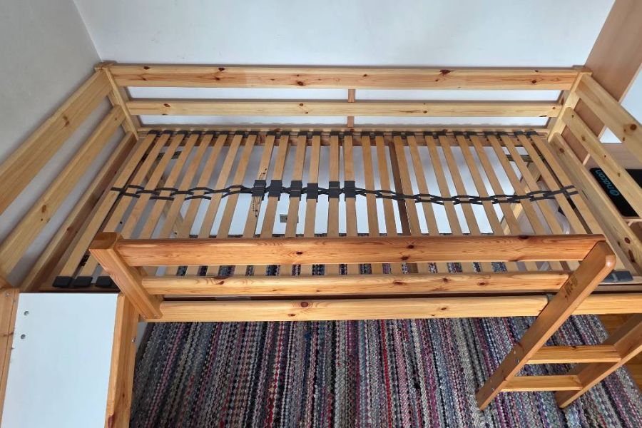 Hochbett mit Rutsche - Bild 2
