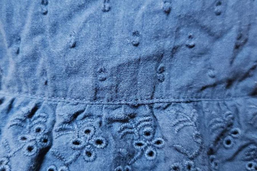 Dunkelblaues Kleid in Größe 36 - Bild 2