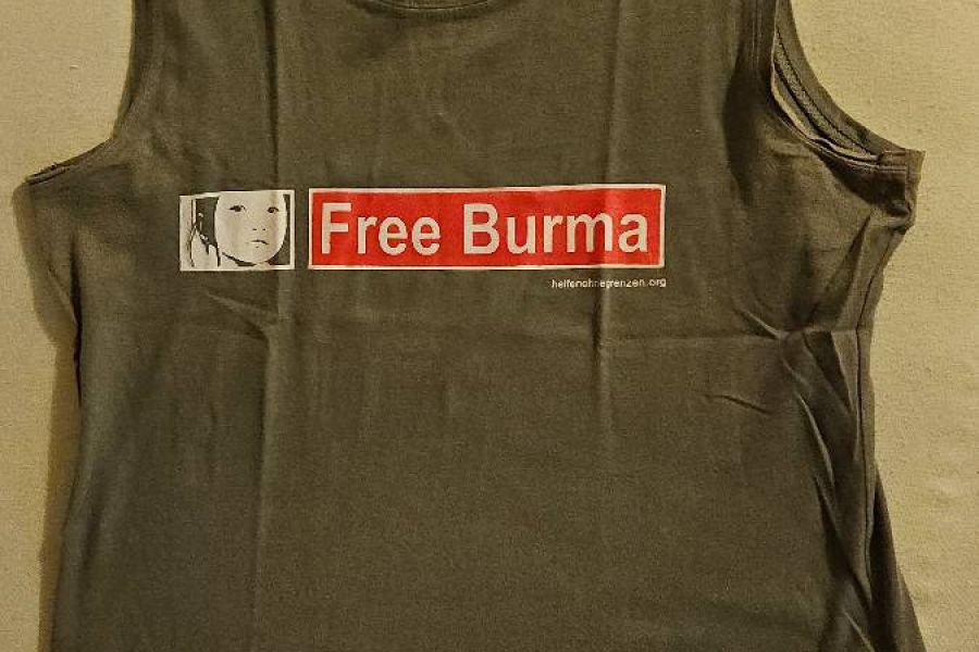 T-shirt "Free Burma" in S - Bild 1