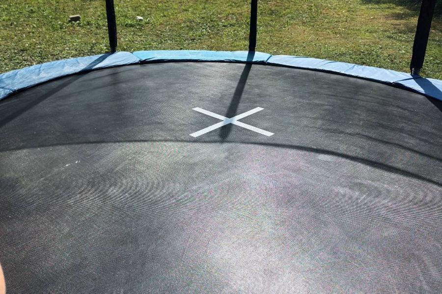 Trampolin  305 mit Treppe - Bild 3