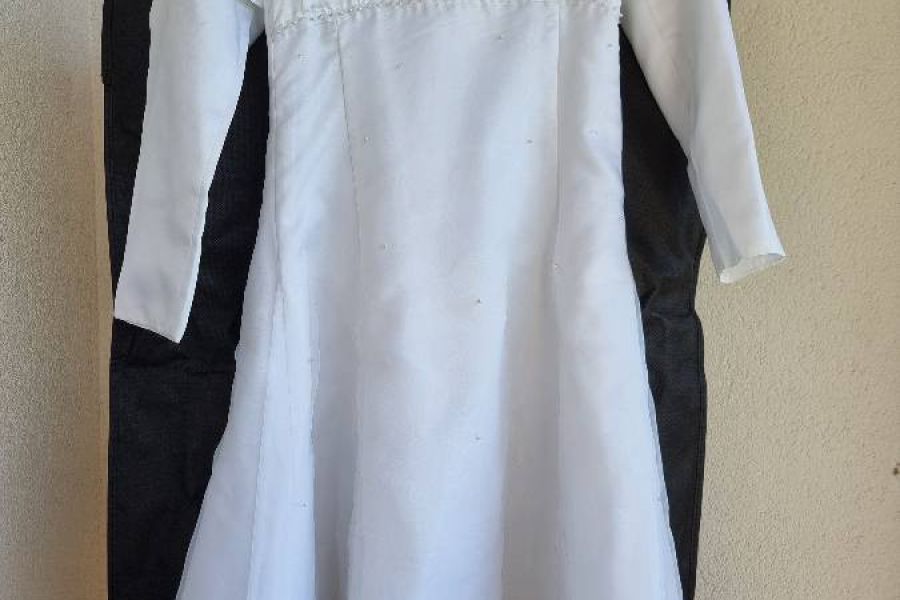 Erstkommunionskleid + Jacke 128 - Bild 2