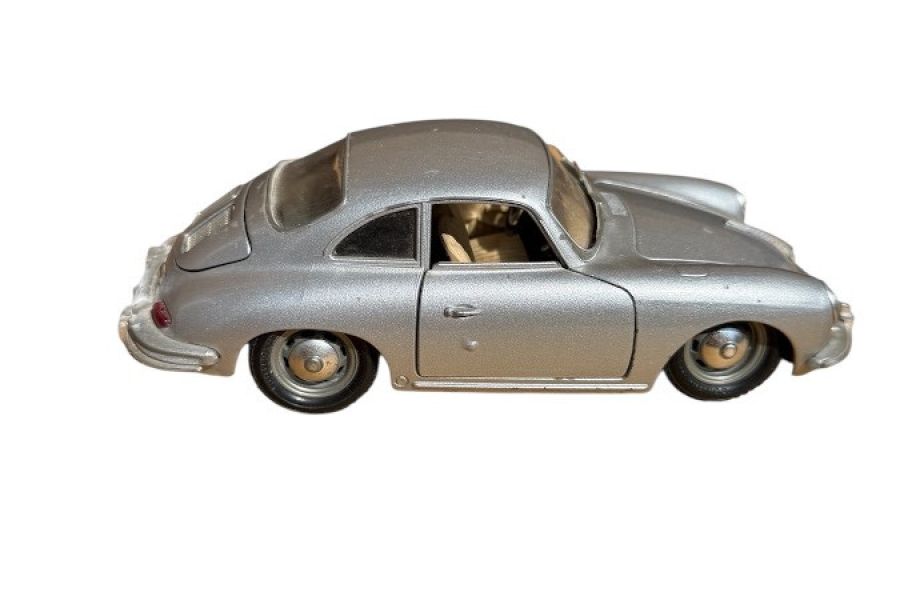 Porsche 356 B Modellauto 1:24 von Bburago - gebraucht, Made in Italy - Bild 3