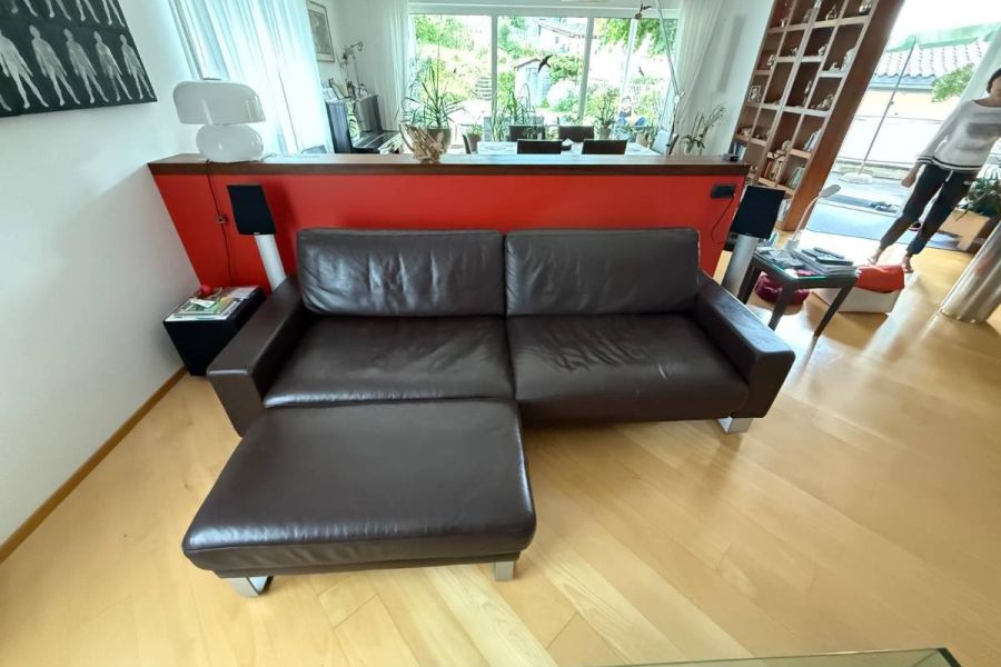 Luxus Designer-Couch von Rolf Benz in Echtleder – Gebraucht! - Bild 2