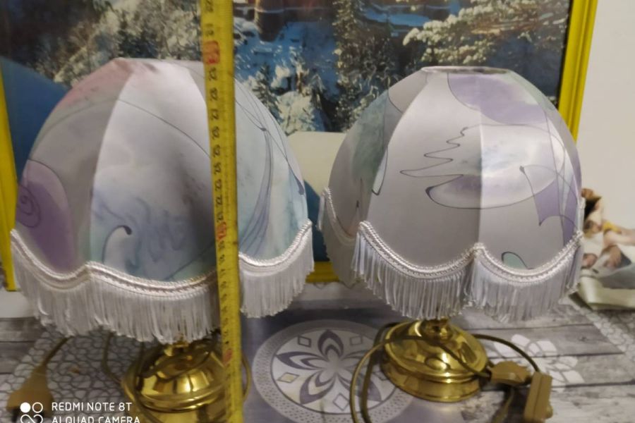 Verkaufe zwei antike Lampenschirm - Bild 1