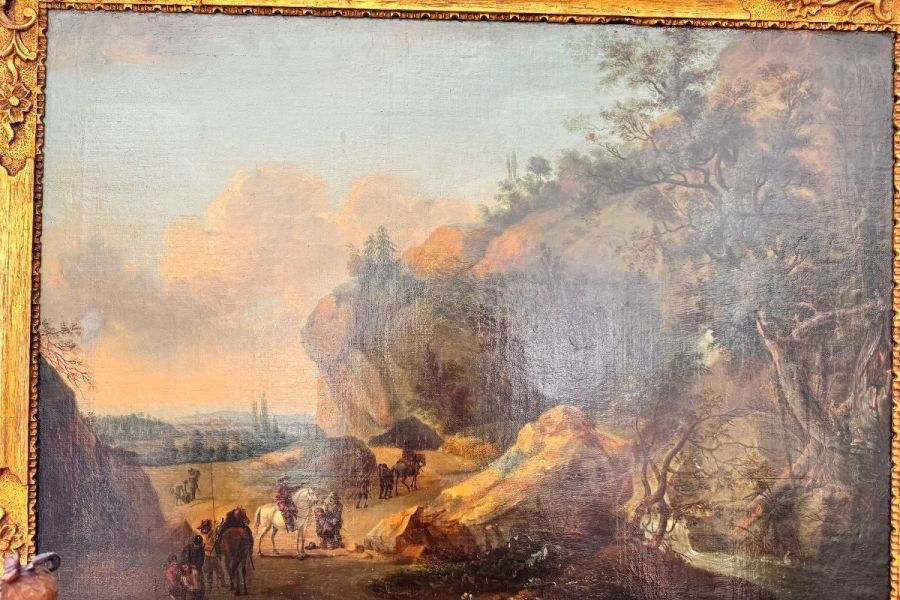 Alte Ölbilder,Figuren ,und Sachen von den Kriegen - Bild 1