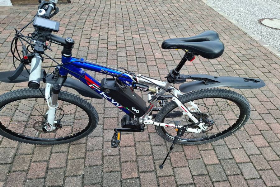 Verkaufe Mtb  E bike  marke FRW Mustang - Bild 1