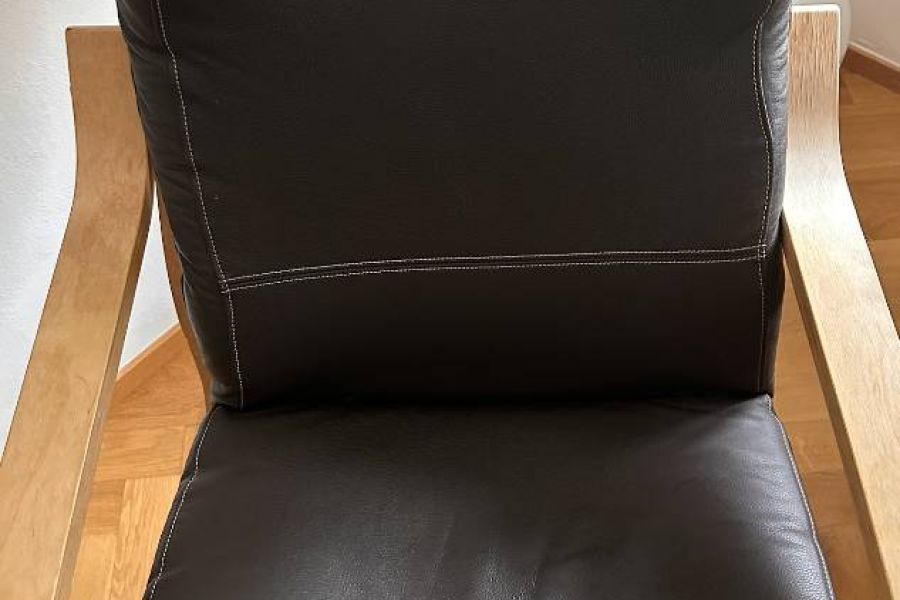 Sessel POÄNG Leder - Bild 2