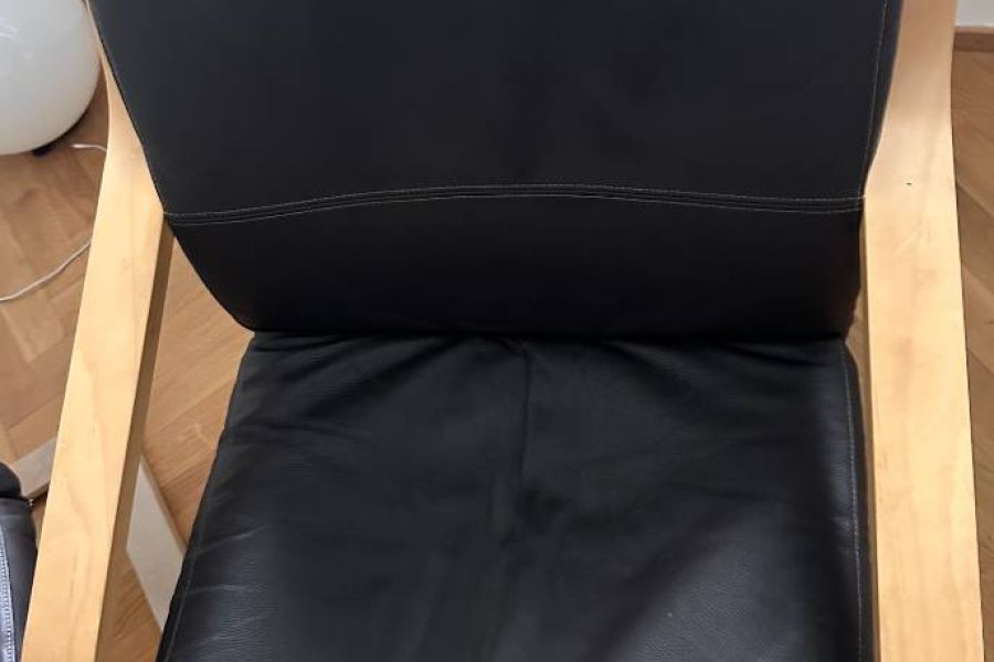 Sessel POÄNG Leder - Bild 3