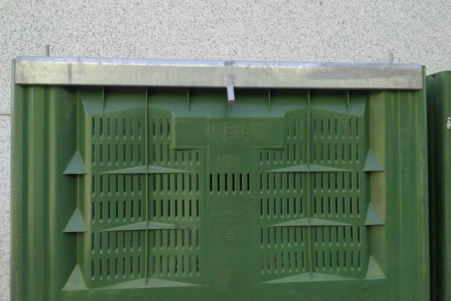Blechwinkel für Obstgroßkisten - Bild 2