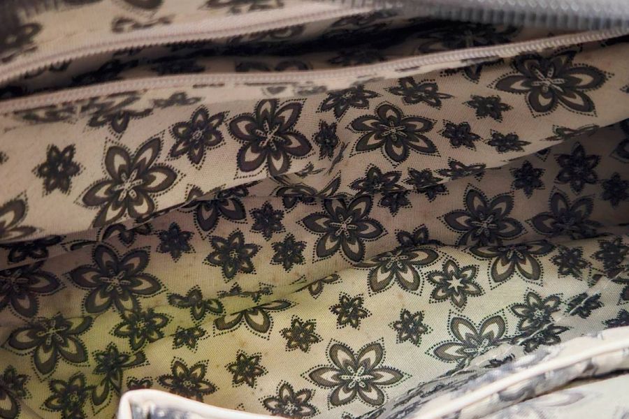 Dreifarbige Handtasche - Bild 3