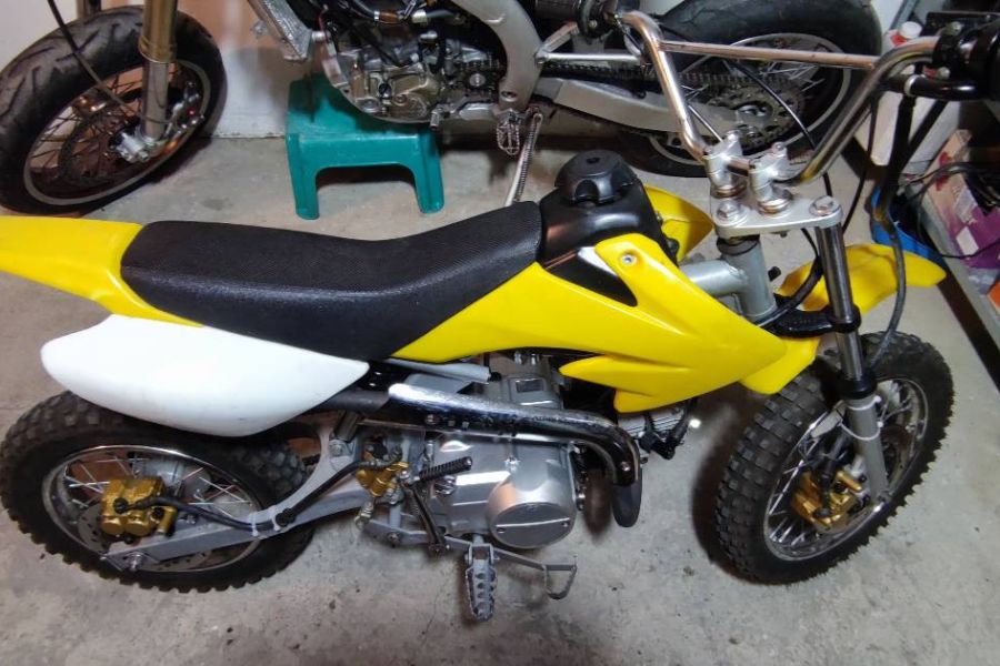 125cc pitbike - top zustand - 54KG - 6.5KW - fahrbereit! - Bild 2
