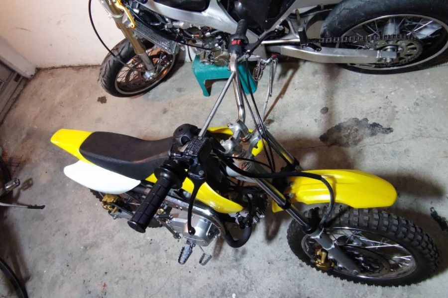125cc pitbike - top zustand - 54KG - 6.5KW - fahrbereit! - Bild 4