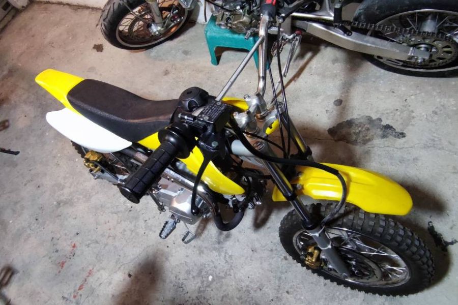 125cc pitbike - top zustand - 54KG - 6.5KW - fahrbereit! - Bild 5
