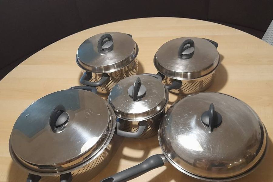 5 Fisslertöpfe wegen Umstellung auf Induktion günstig zu  verkaufen - Bild 3