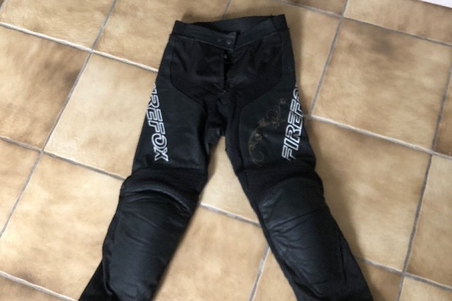 Damen Motorrad Leder Kombination Größe S - Bild 3