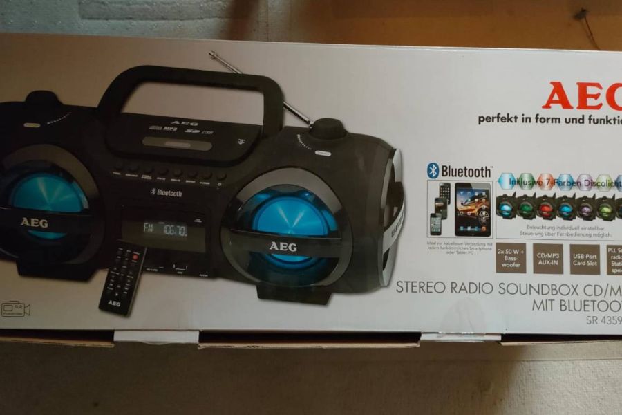Ghettoblaster AEG Radio Soundbox - Bild 1