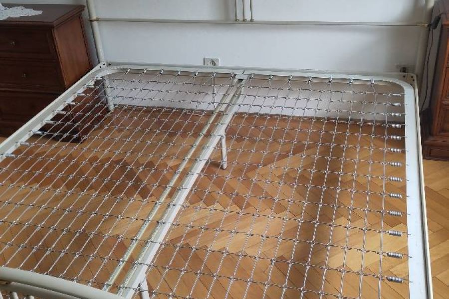 Metallbett mit Lattenrost / Netzrahmen – Doppelbett - Bild 3