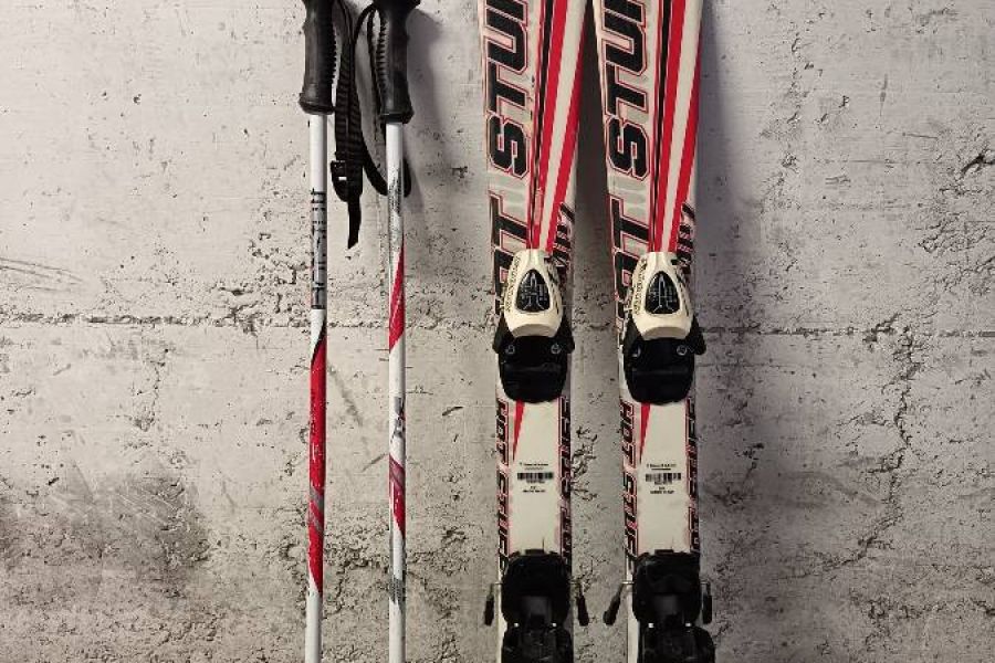 Ski 98 cm und Stöcke - Bild 2