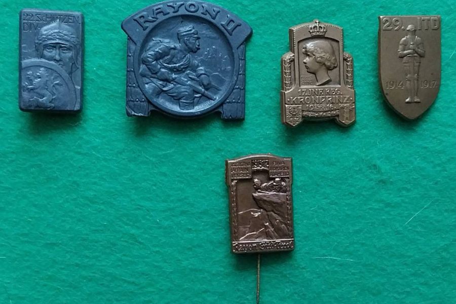 Suche: Kappenabzeichen 1.wk militär abzeichen Tirol 1916 1917 1915 - Bild 5