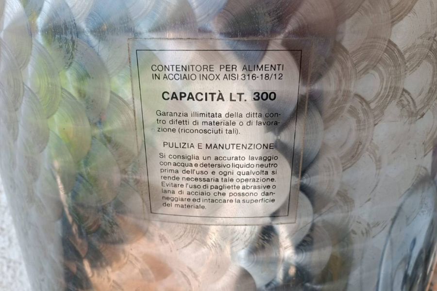 Inoxfässer Set – 300L & 500L – Zubehör inkl. - Bild 3