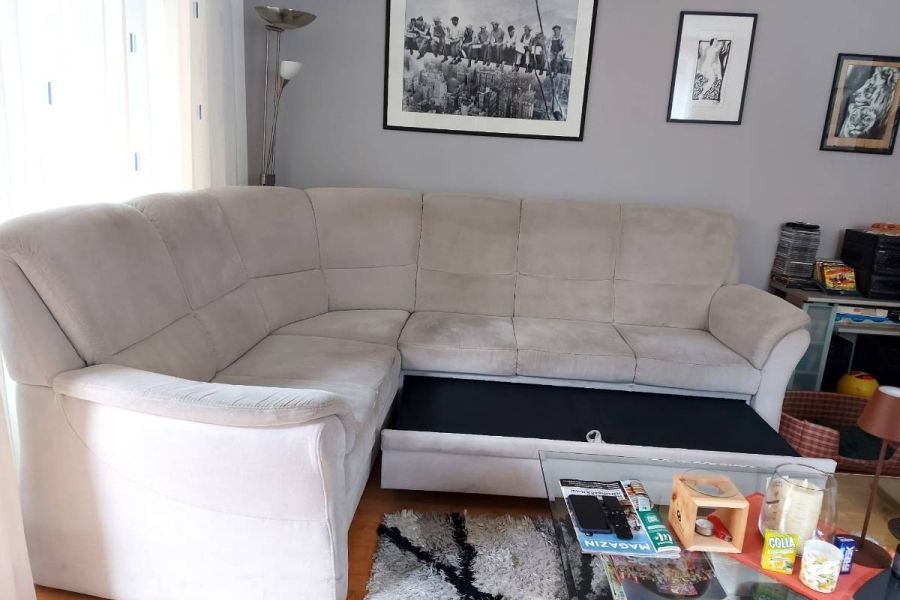 Couch mit Bettfunktion und Stauraum - Bild 4
