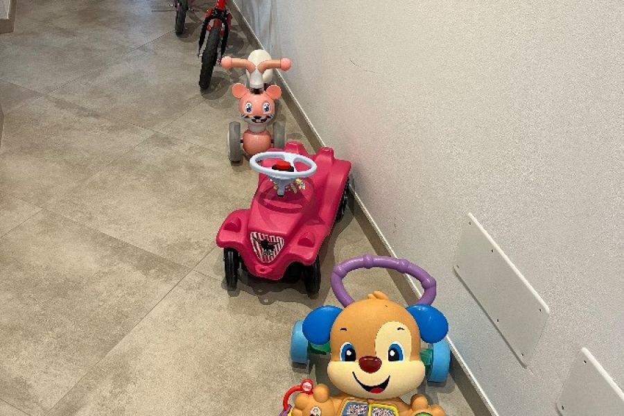Von der Gehhilfe bis Laufrad und Rad mit Pedale und Stützräder - Bild 1
