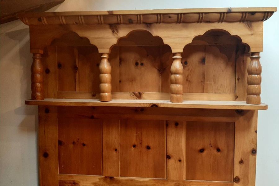 Vitrine Bauernschrank aus Zirbe - Bild 2